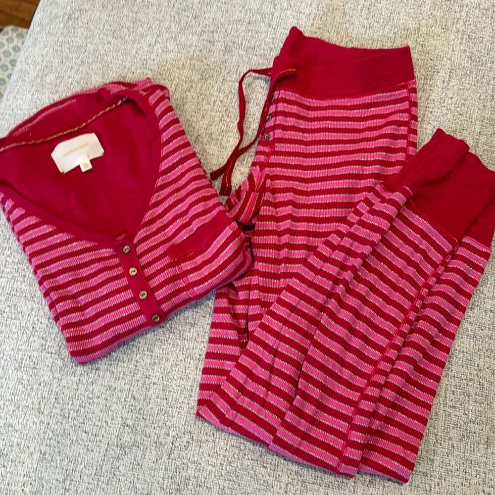 Victoria’s Secret striped pajama set